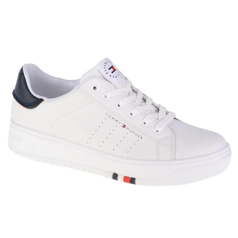 Kengät Tommy Hilfiger Low Cut Lace-Up Sneaker W T3B4-32222-1355X336 valkoinen