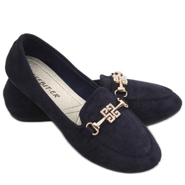 Naisten housut Chloe Navy tummansininen