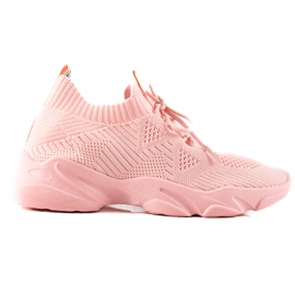 Sweet Shoes Vaaleanpunaiset urheilukengät vaaleanpunainen