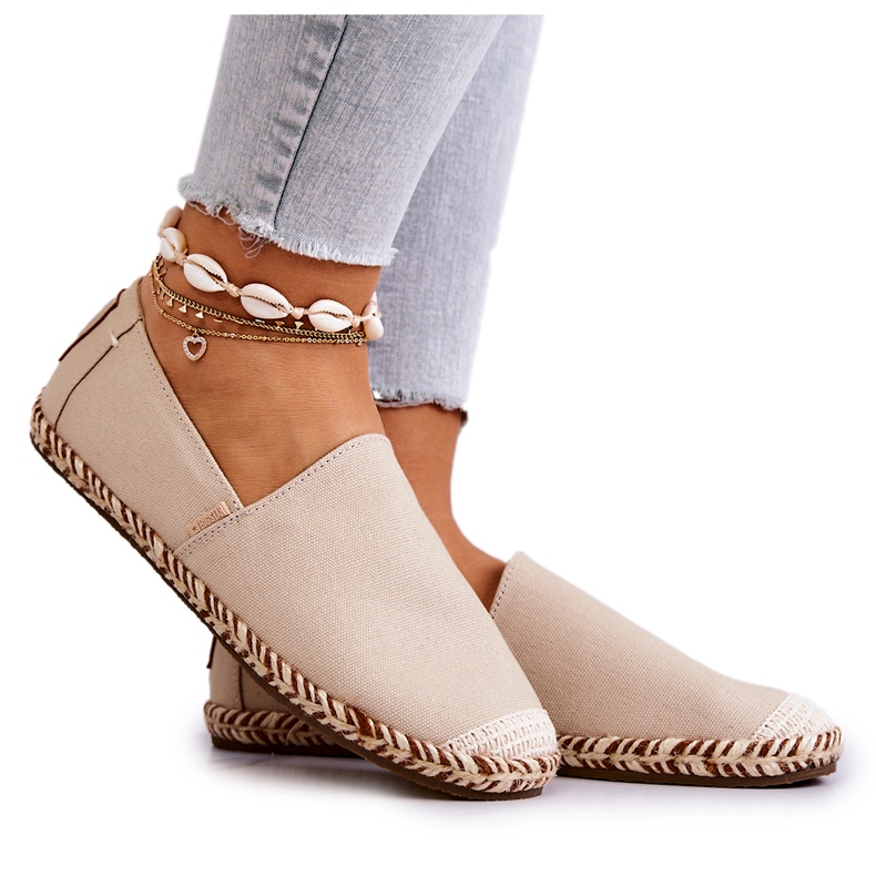 Slip-on Espadrilles Big Star JJ274899 Beige