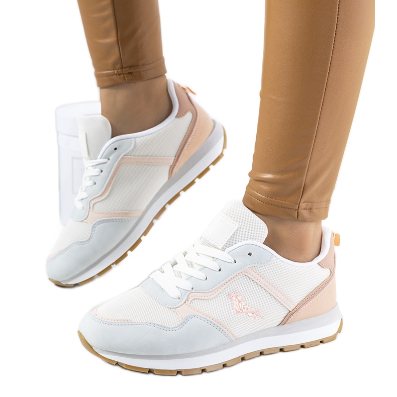 Fiorentin siniset naisten lenkkarit valkoinen sininen vaaleanpunainen