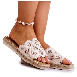 PE1 Vaaleat naisten beige-pollytossut