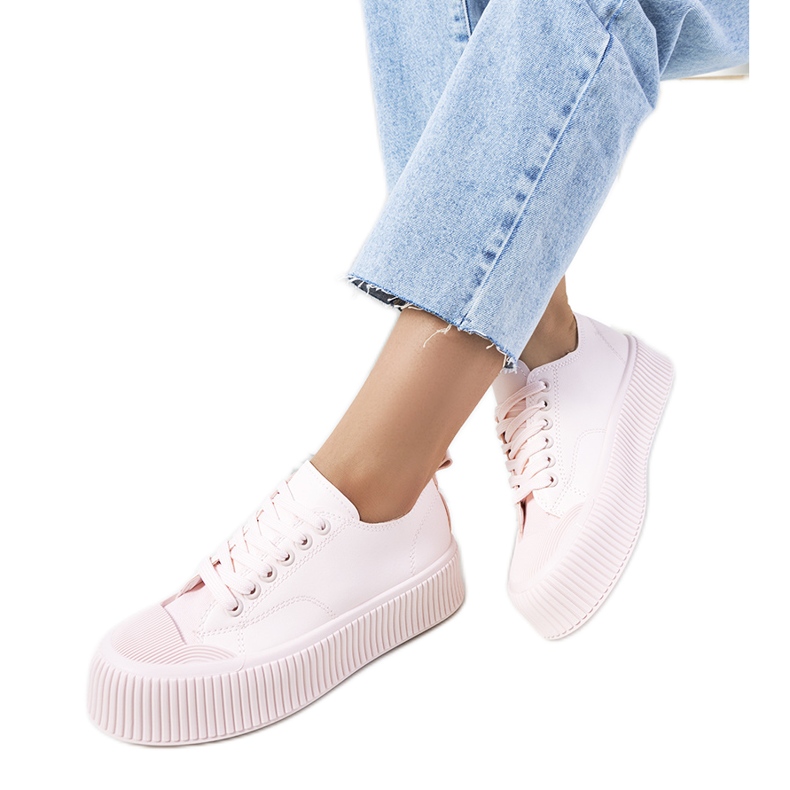 Moises pinkit naisten tennarit vaaleanpunainen