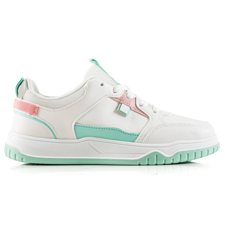 TRENDI Minttu urheilukengät valkoinen vihreä