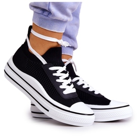 S.Barski Naisten mustat Soren-sukat tennarit