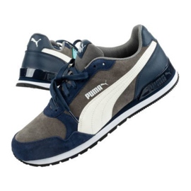 Puma St Runner v2 M 365279 19 kengät tummansininen harmaa
