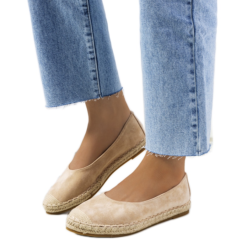 Sipkema naisten beige-espadrillit