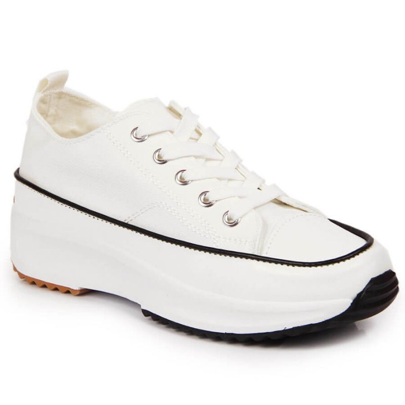 Valkoiset tennarit McKeylor W JAN93A alustalla valkoinen