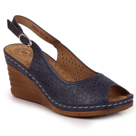 Wedge sandaalit eVento W EVE349A laivastonsininen tummansininen