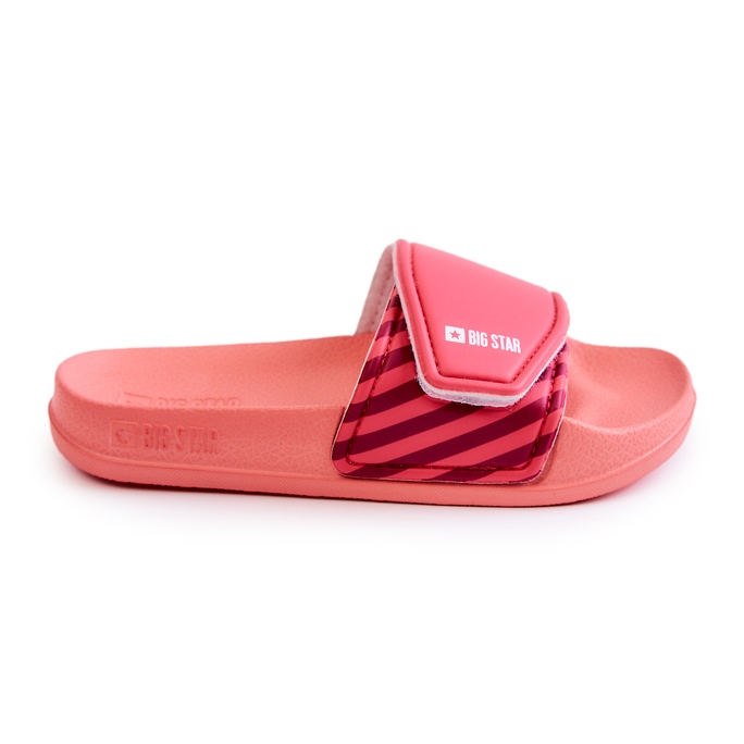 Vaaleat lasten tossut Big Star JJ374359 Pinkki vaaleanpunainen