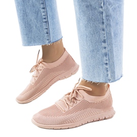 Pinkit Bertens lenkkarit vaaleanpunainen