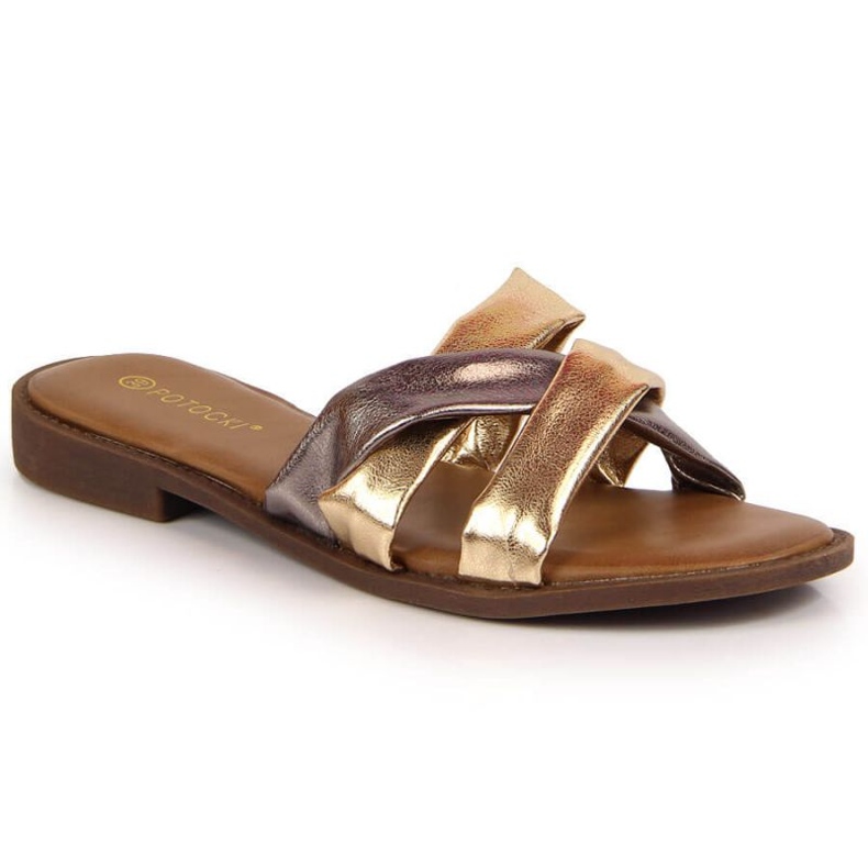 Potocki tossut WOL72 kultaa kultainen