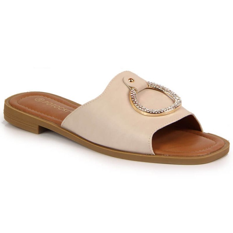 Tossut koristeella Potocki W WOL74B beige