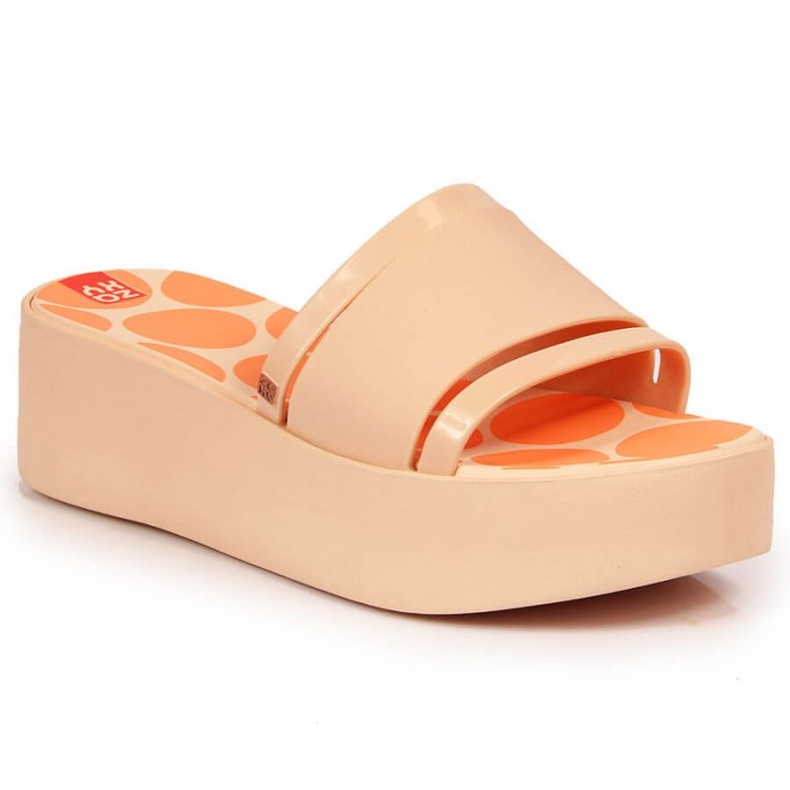 Kumitossut alustalla Zaxy W INT1708A nude vaaleanpunainen