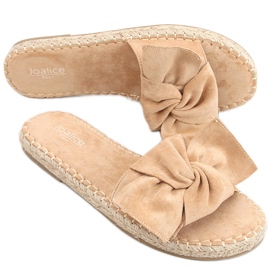 Baina Camel espadrillit -tossut beige