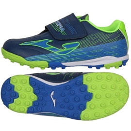 Joma Super Copa 2203 Tr Jr SCJS2203TFV jalkapallokengät monivärinen bluesia ja laivastonsinisiä