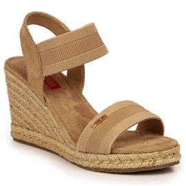 Wedge sandaalit Big Star W JJ274978 beige