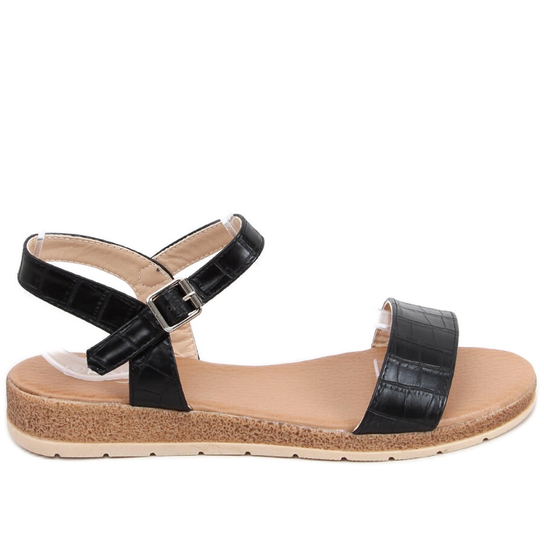 Mervat Black naisten sandaalit musta