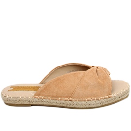 Teit Camel espadrillit ruskea