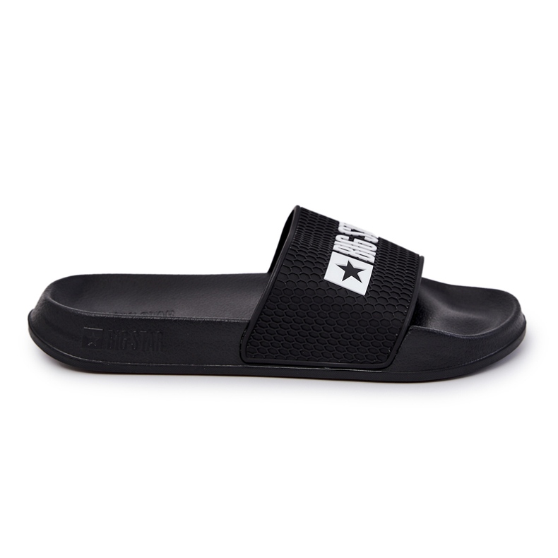 Miesten flip -Big Star JJ174505 Black Logo musta