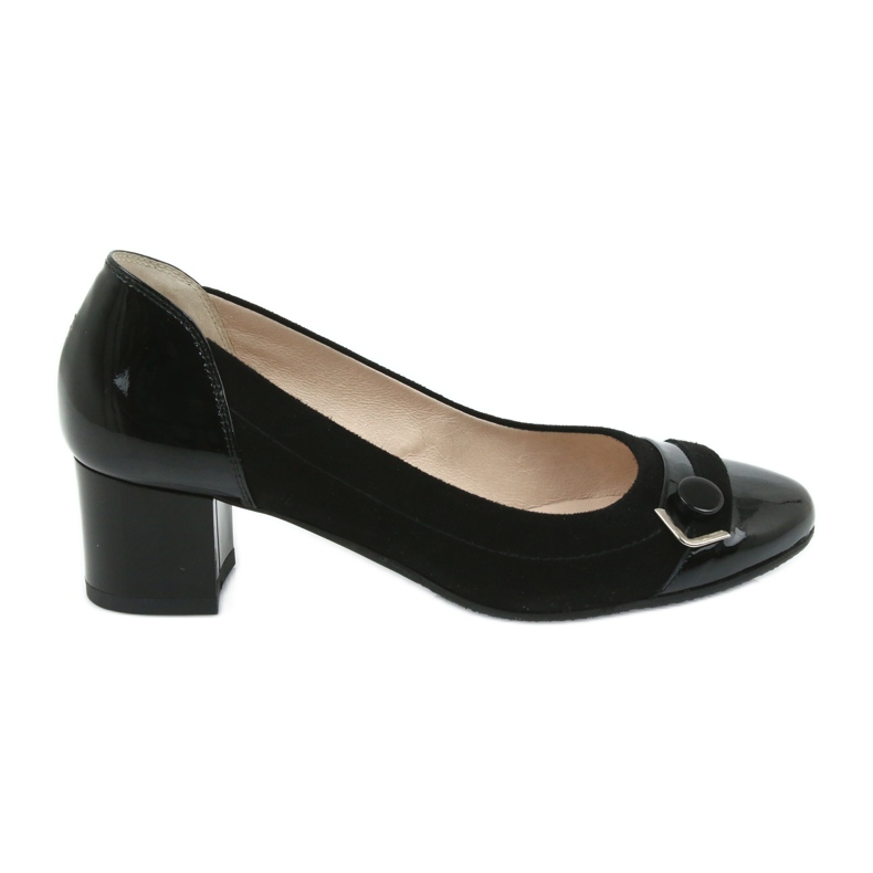 Naisten kengät vyö Edeo 1900 musta