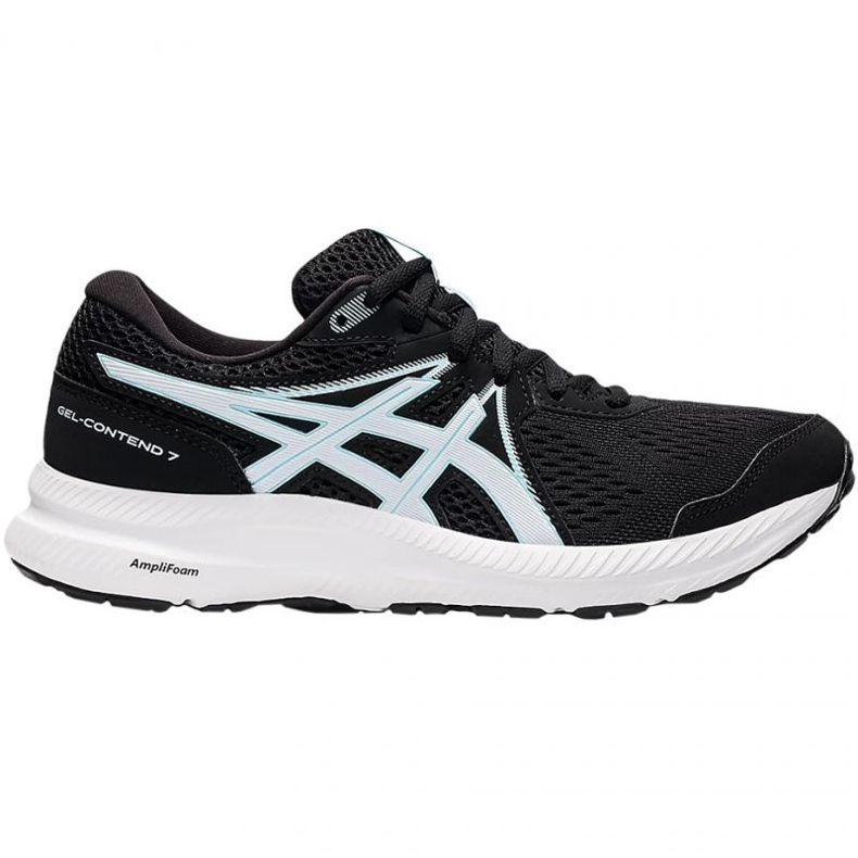 Asics Gel-Contend 7 W 1012A911 012 juoksukengät musta
