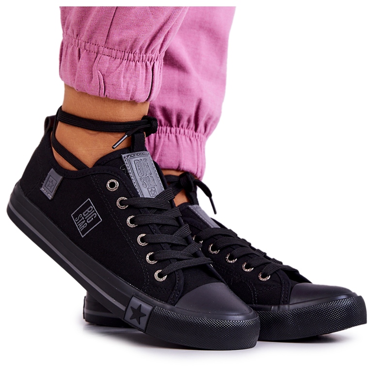 Klassiset matalat tennarit Big Star JJ274257 musta