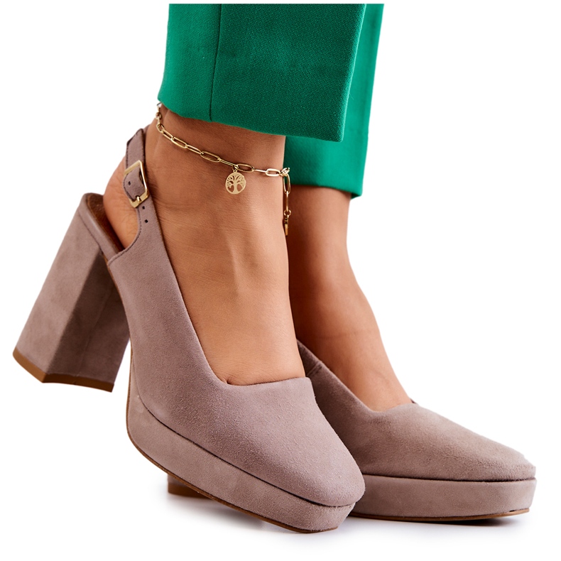 Mokkapumput Maciejka 05441-10 beige