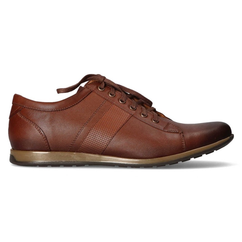 Nahkakengät Filippo 2063 vaaleanruskeat