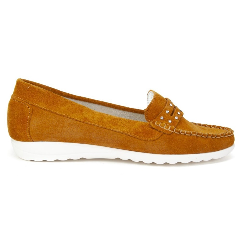 Loafers Filippo 10092 W. Sinappi keltainen