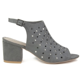 Filippo DS770 / 19 Gr Harmaat sandaalit