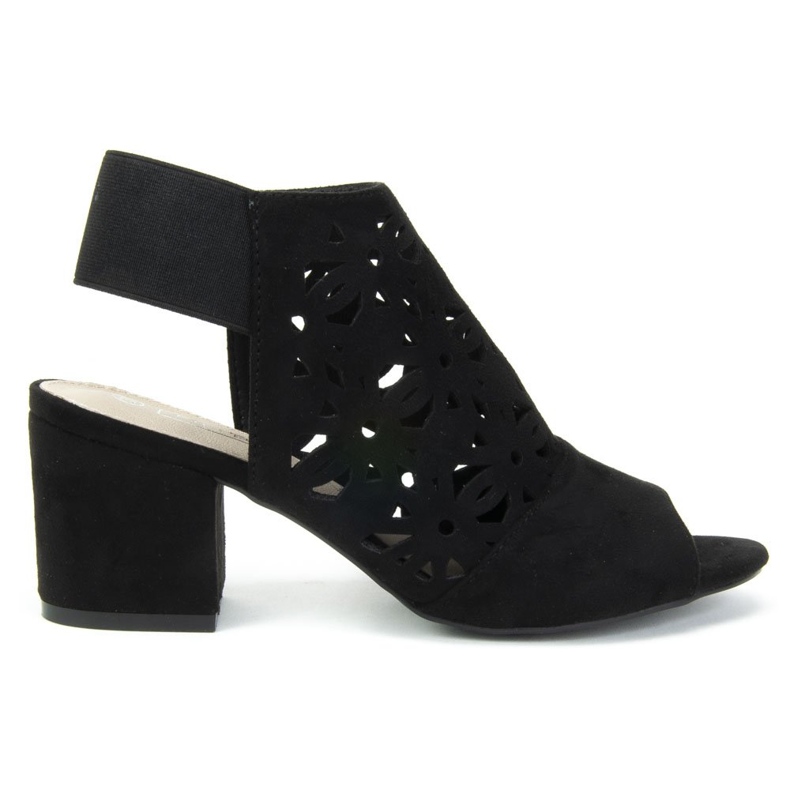 Filippo DS771 / 19 Bk Mustat sandaalit