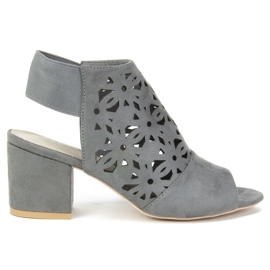 Filippo DS771 / 19 Gr Harmaat sandaalit