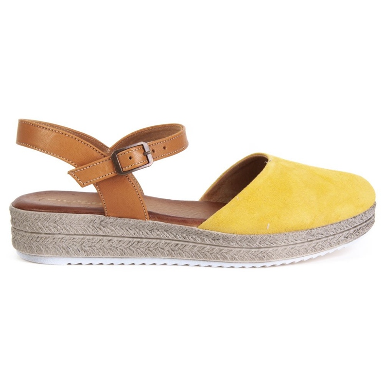 Filippo 03065-07 / 00-5 Keltaiset sandaalit keltainen