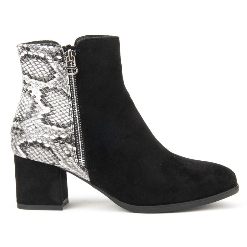 Filippo DBT977 / 19 Bk Gr mustat harmaat saappaat