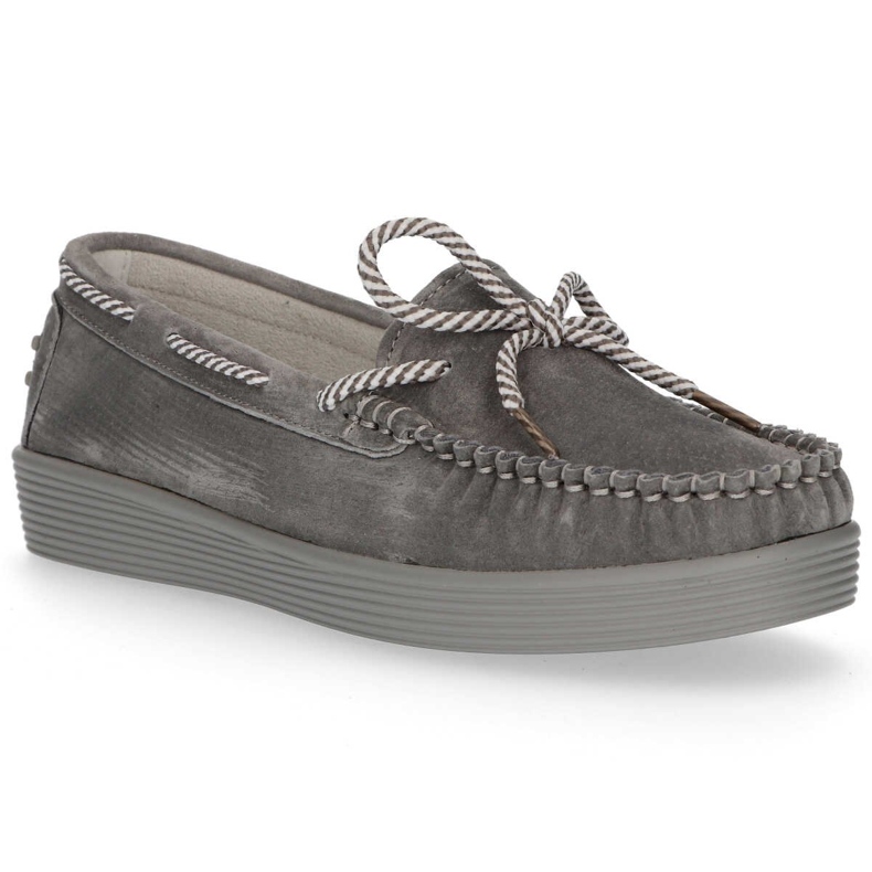 Nahkakengät Filippo DP1200 / 20 Gr harmaa