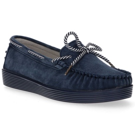 Nahka Loafers Filippo DP1200 / 20 Nv laivastonsininen tummansininen