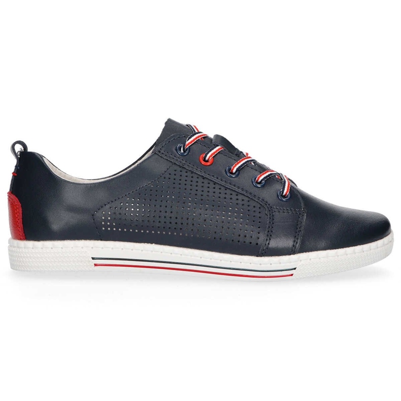 Nahkakengät Filippo DP008 / 20 Nv laivastonsininen