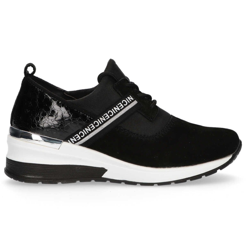 Nahkaiset tennarit Filippo DP1388 / 20 Bk mustat