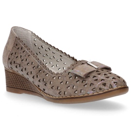 Nahkakengät Filippo DP752 / 20 Gr harmaa