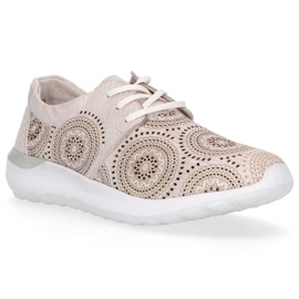 Nahkakengät Filippo DP201 / 20 Pi pinkki vaaleanpunainen