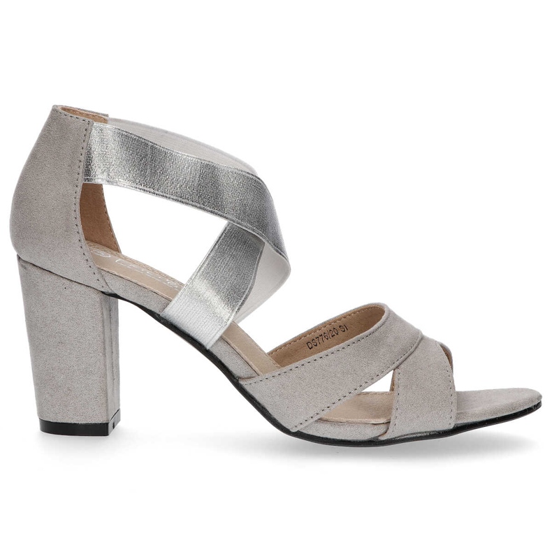 Filippo DS776 / 20 Si Silver sandaalit hopea harmaa