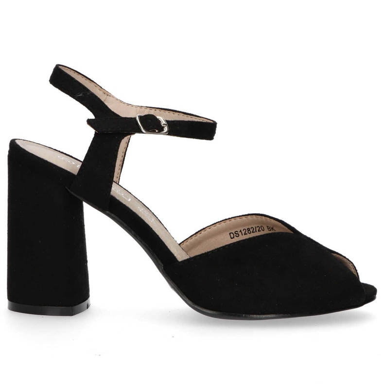 Filippo DS1282 / 20 Bk Mustat sandaalit