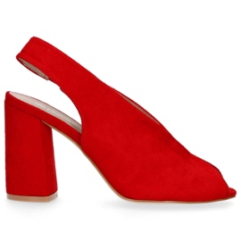 Filippo DS1292 / 20 Rd punaiset sandaalit punainen Filippo DS1292 / 20 Rd punaiset sandaalit punainen