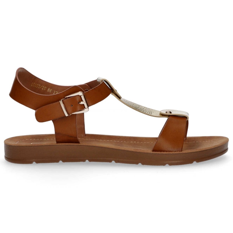 Filippo DS105 / 20 Br ruskeat sandaalit keltainen