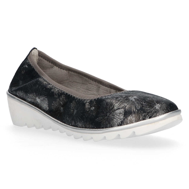 Nahkakengät Filippo DP046 / 18 Nv Fl laivastonsininen musta