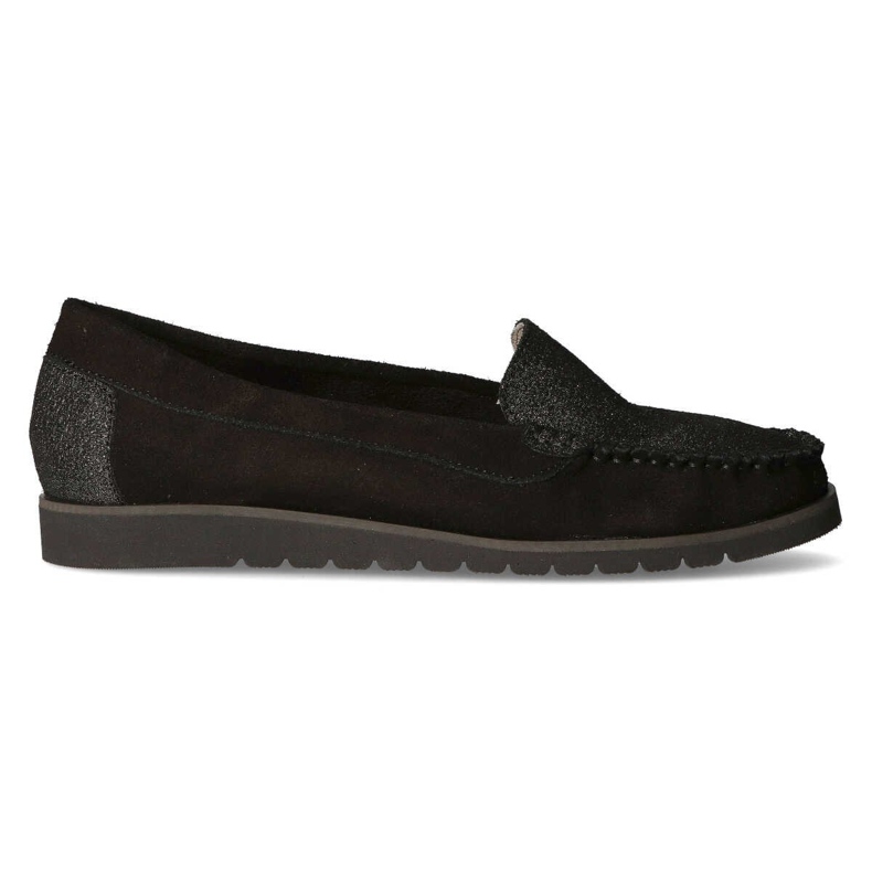 Filippo 10065 loafers musta + hopea glitter