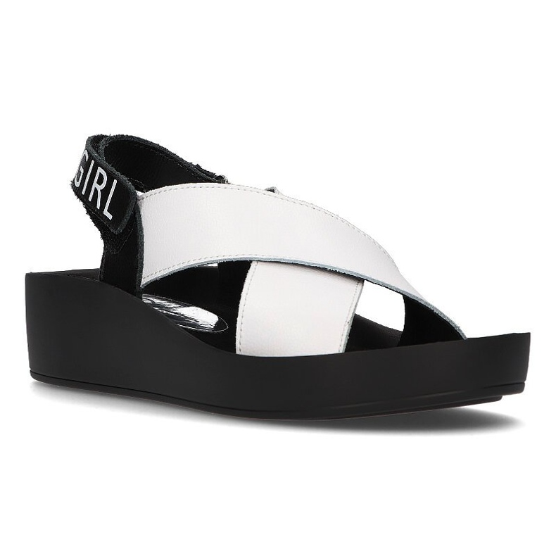 Nahkasandaalit Filippo DS2060 / 21 Wh valkoinen