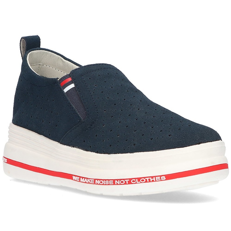 Nahkakengät Filippo DP2009 / 21 Nv laivastonsininen