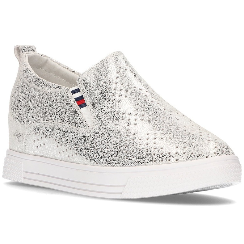 Nahkakengät Filippo DP1356 / 21 Si hopea